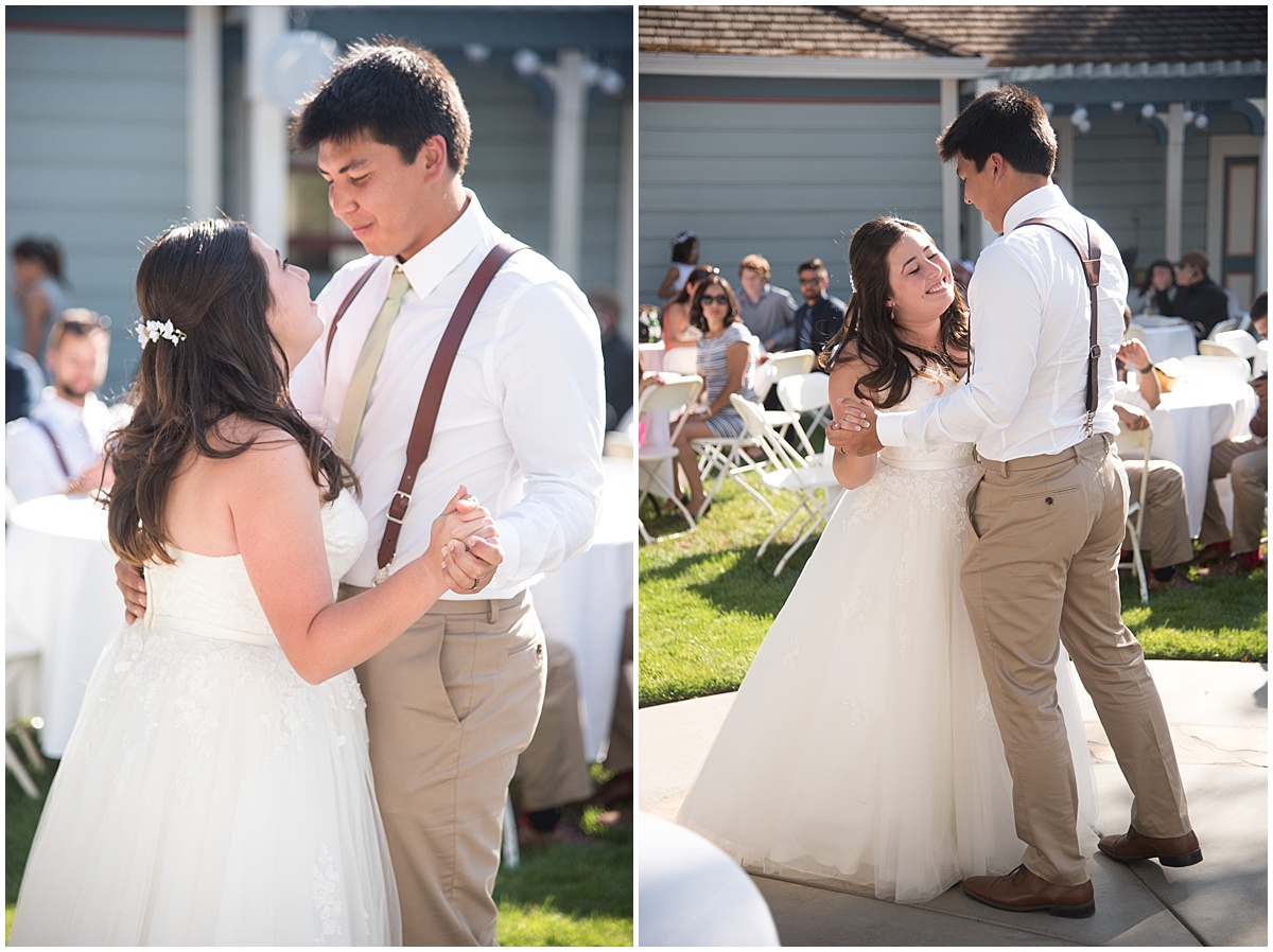 Classic Wedding at The Jack House Wedding In San Luis Obispo, California | Lavender and green