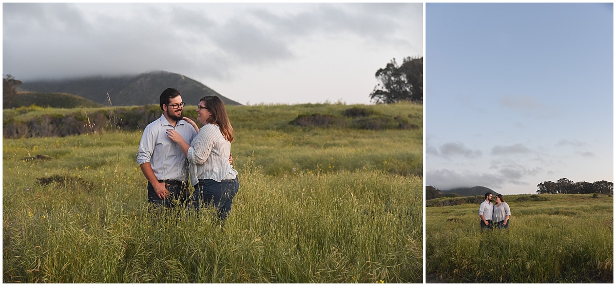 Megan and David Engagement Photos in San Luis Obispo and Montana De Oro