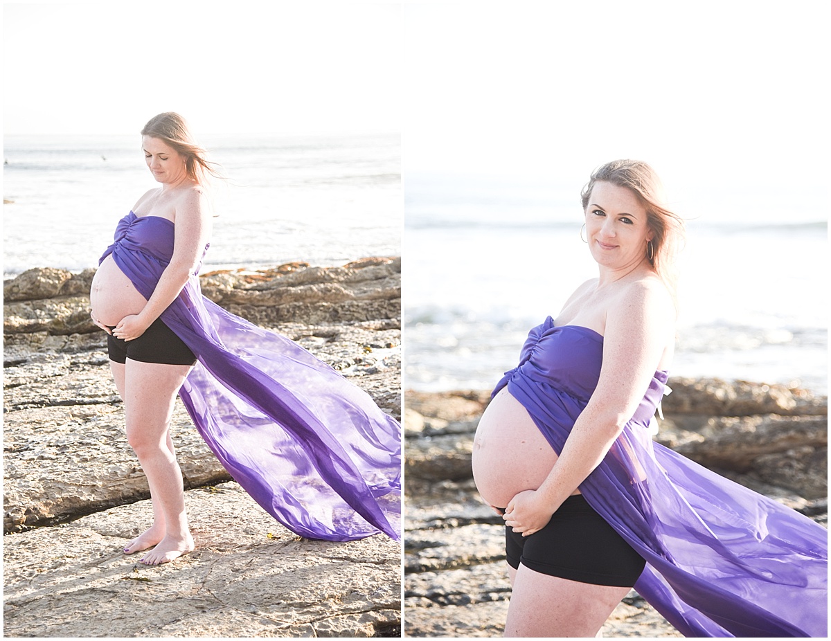 Maternity Photography in Shell Beach, California