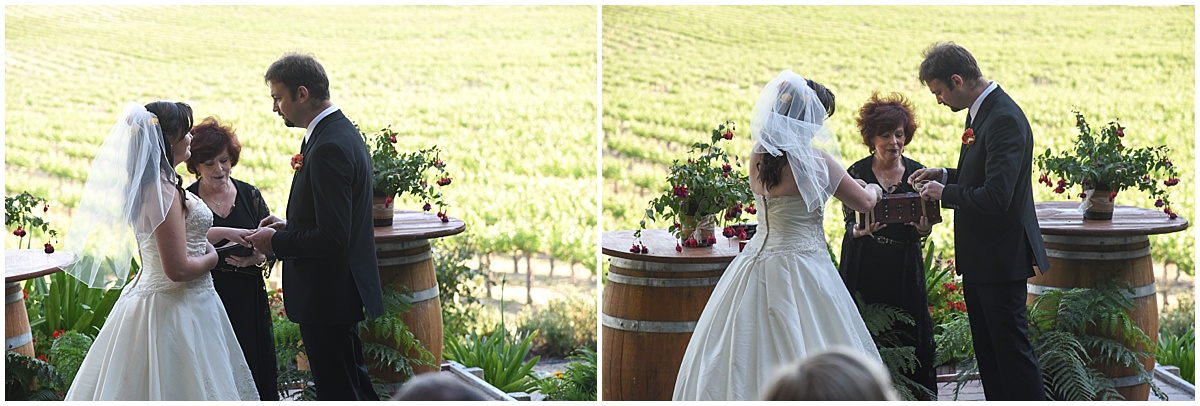 Still Waters Winery Spring Wedding in Paso Robles, California with greenery, garden flowers