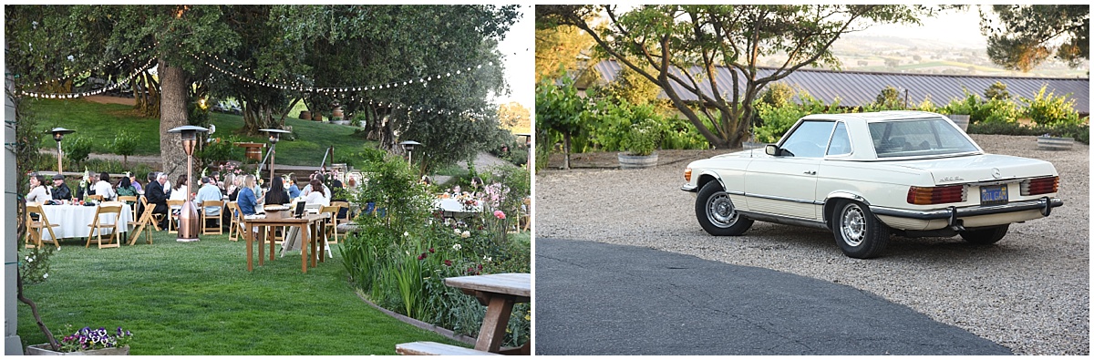 Still Waters Winery Spring Wedding in Paso Robles, California with greenery, garden flowers