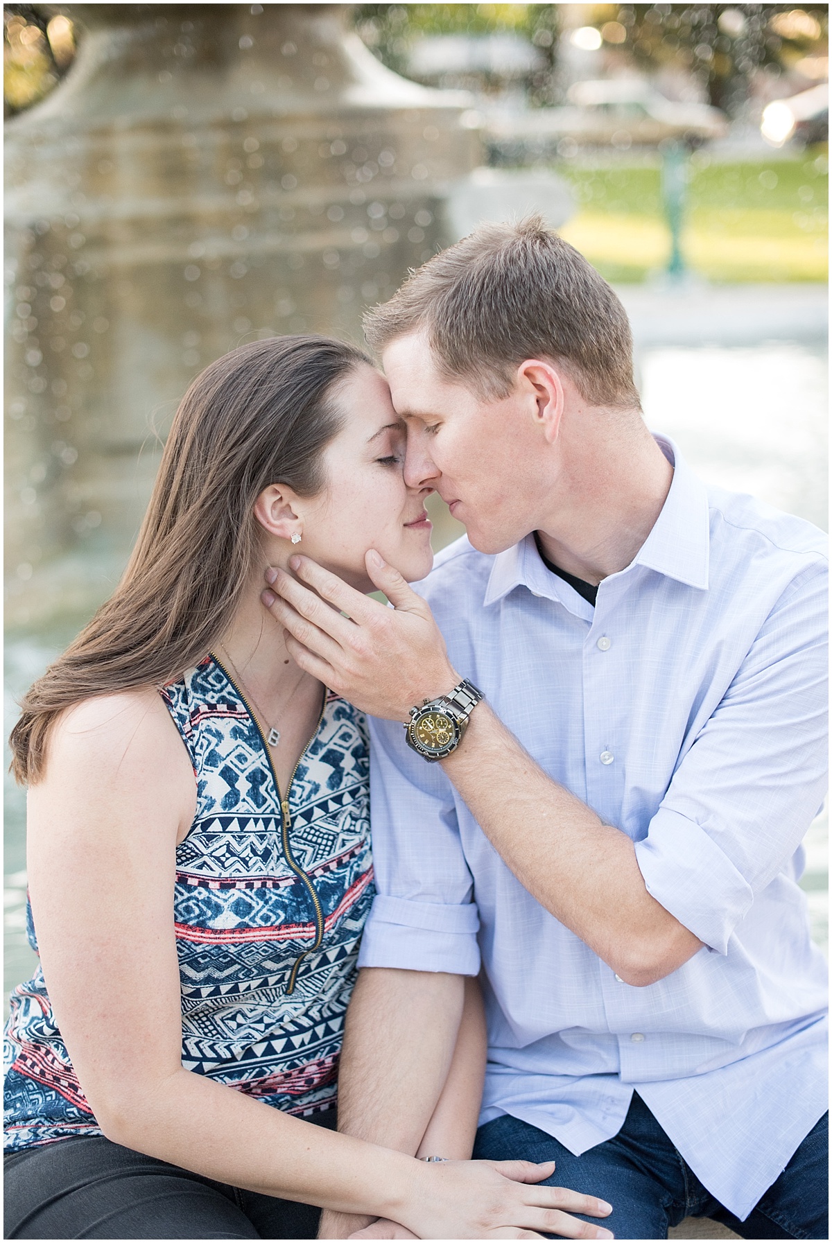 Engagement Session at the historic downtown Atascadero City Hall in California