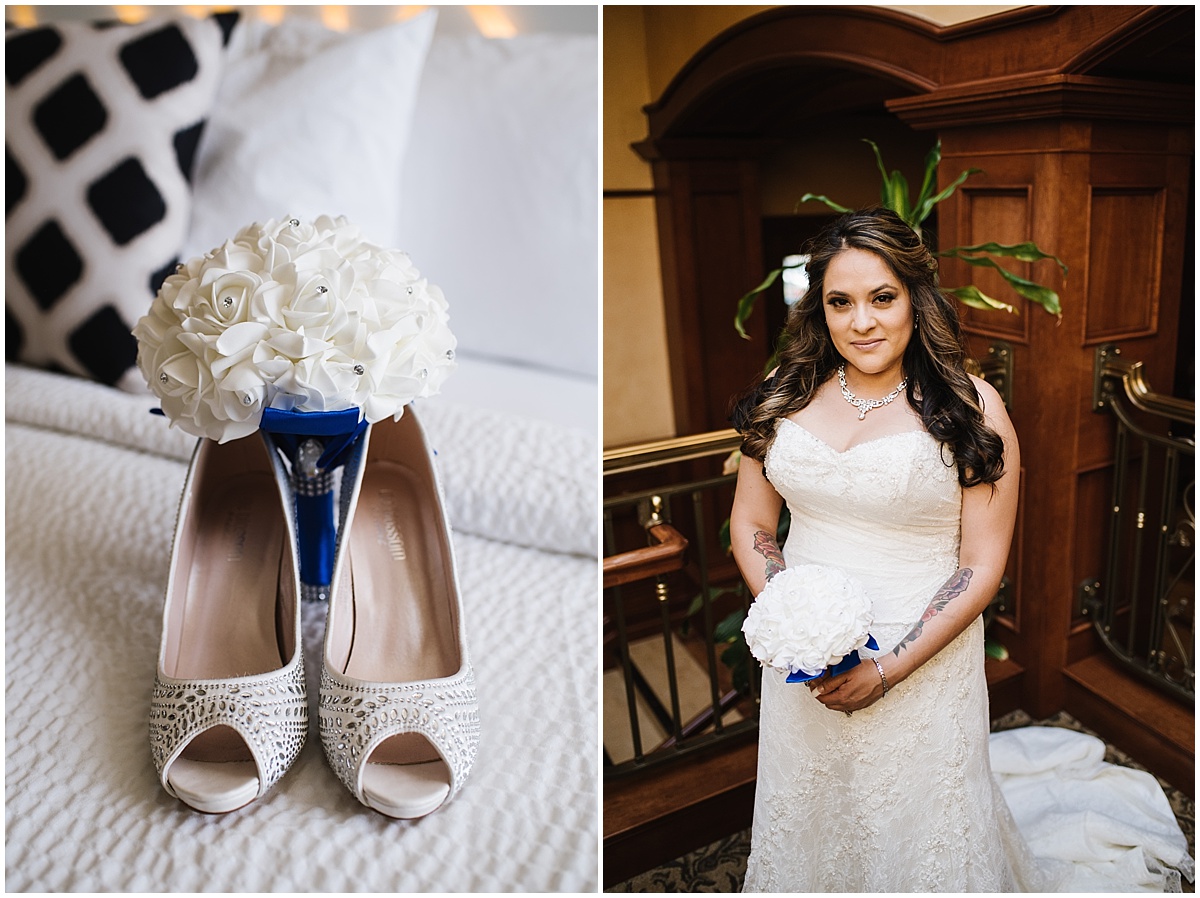 SpringHill Suites by Marriott Paso Robles Atascadero Summer Wedding Hispanic Royal Blue