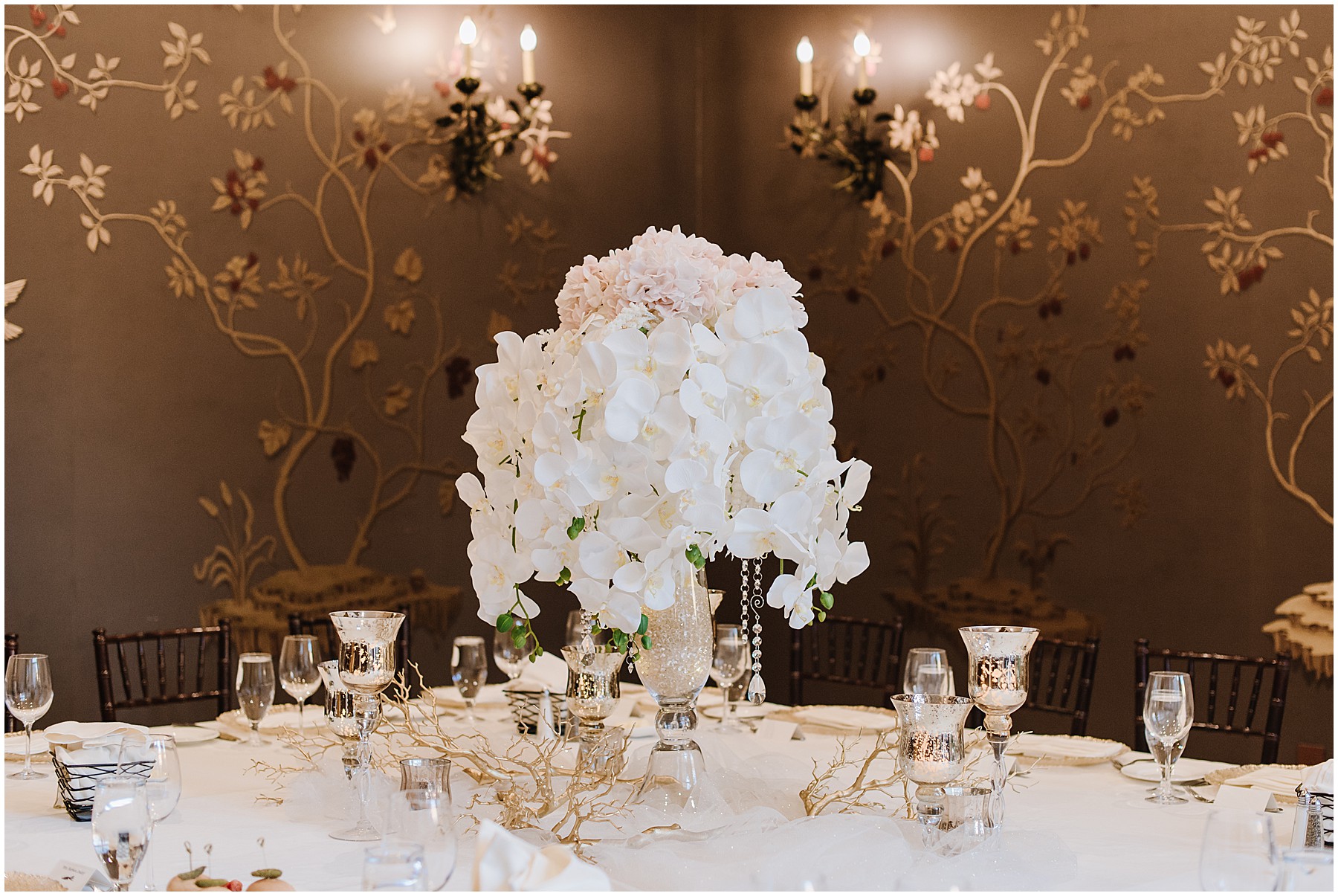 Allegretto Vineyard Resort Paso Robles Fall Intimate Wedding with Orchids