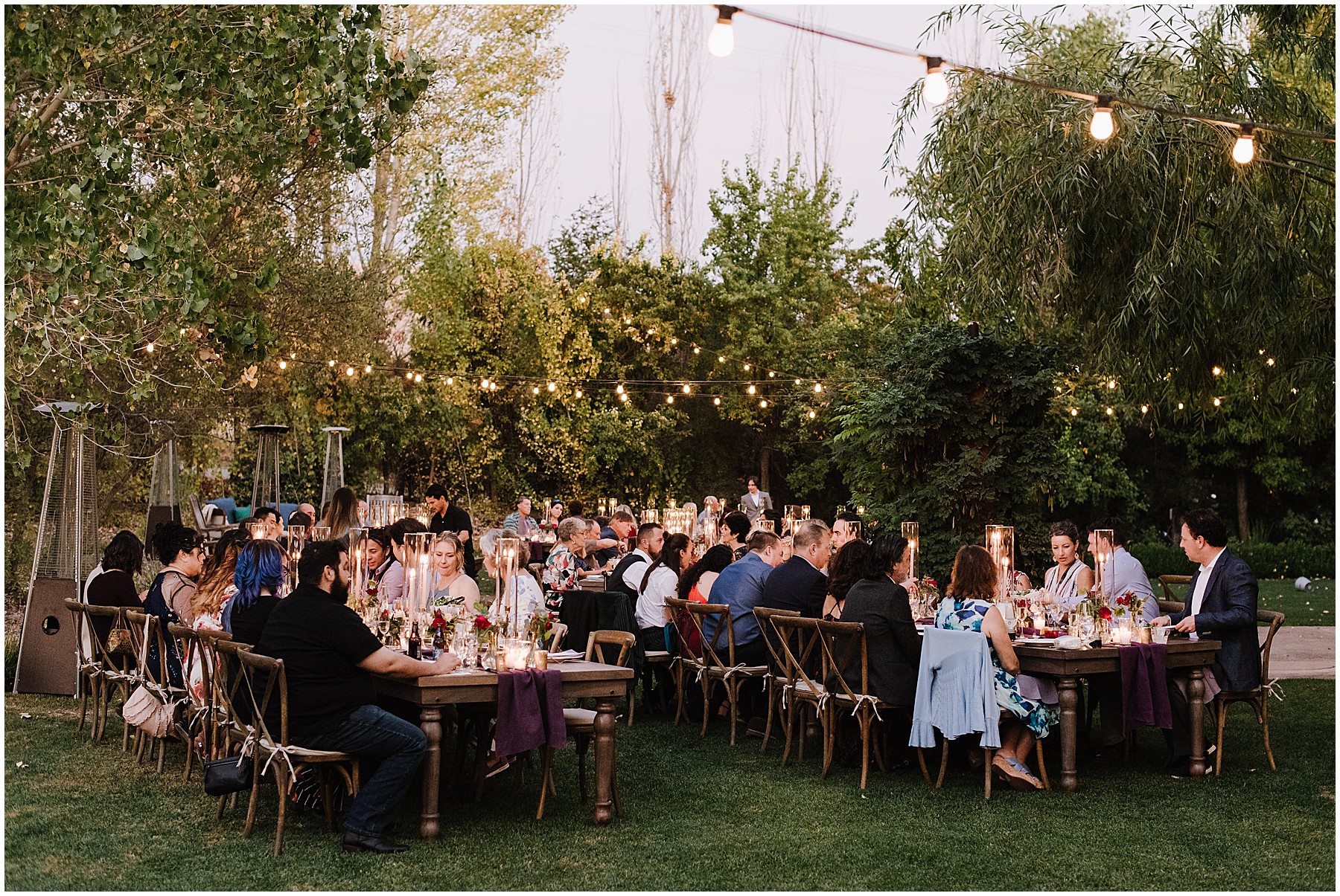 Hartley Farms California Wedding with jewel tones and rustic accents