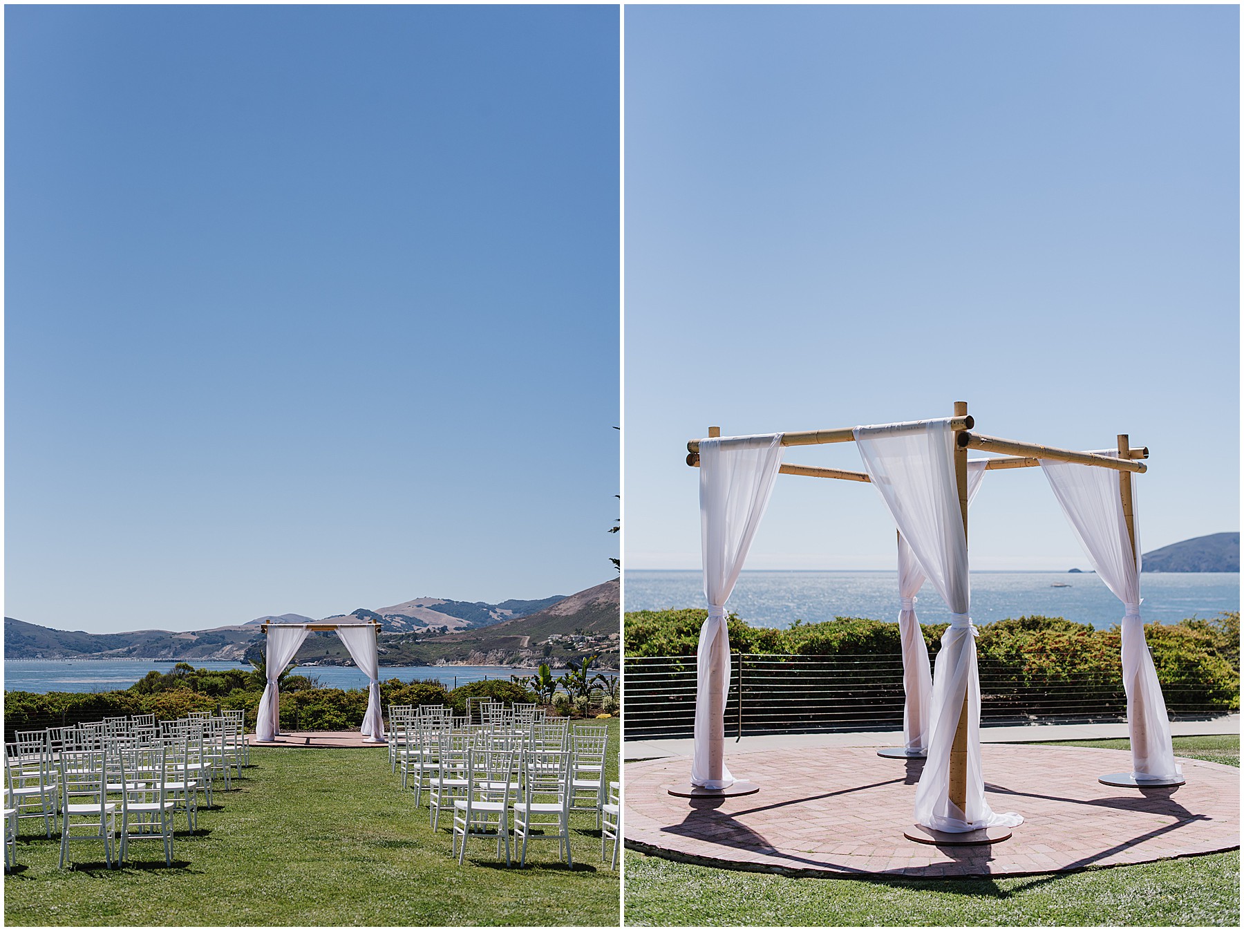 The Cliffs Hotel and Spa Summer Micro Wedding in Pismo Beach, California