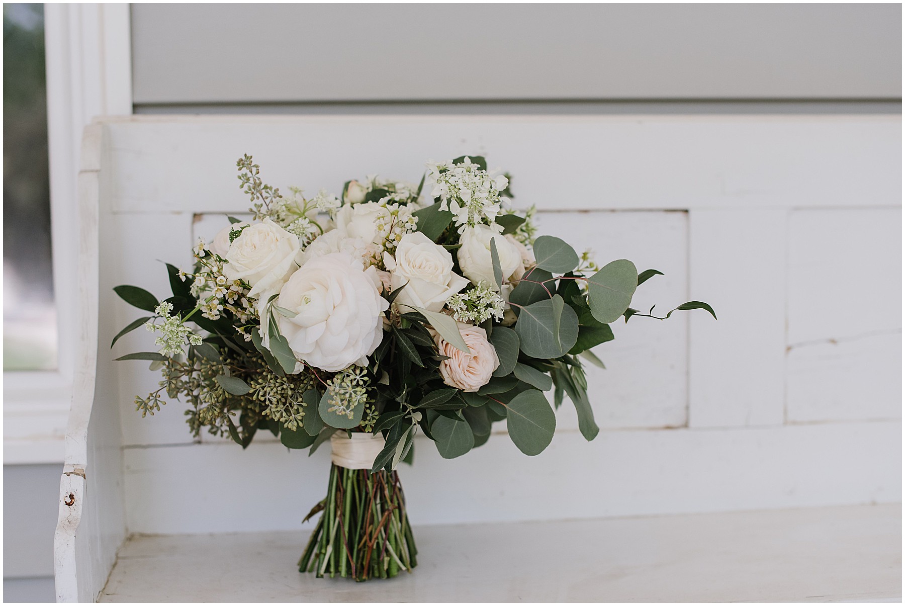 The Grace Maralyn Estate & Gardens Wedding with Whites, Neutrals, & Greenery