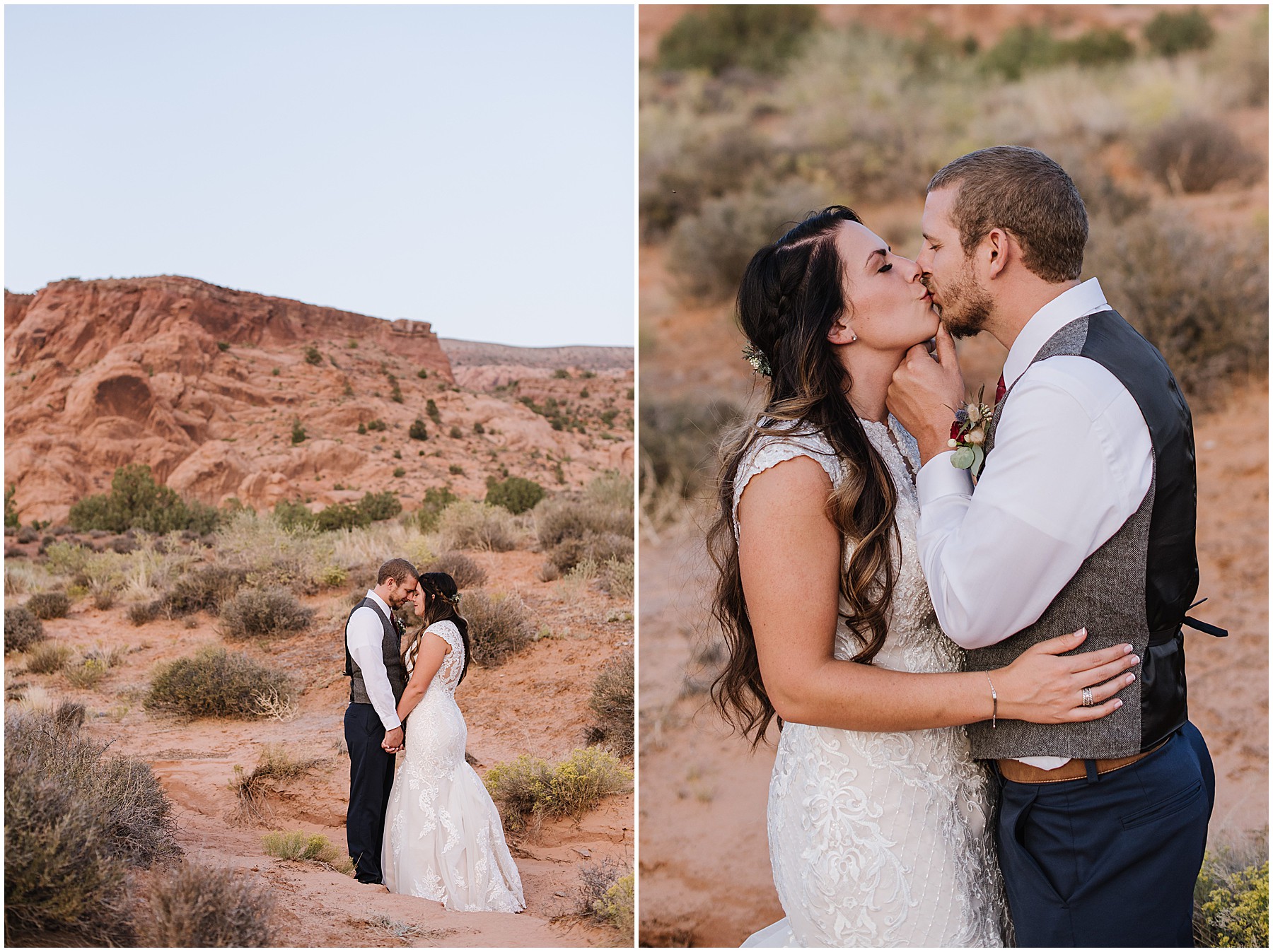 Moab Utah Destination Intimate Fall Wedding