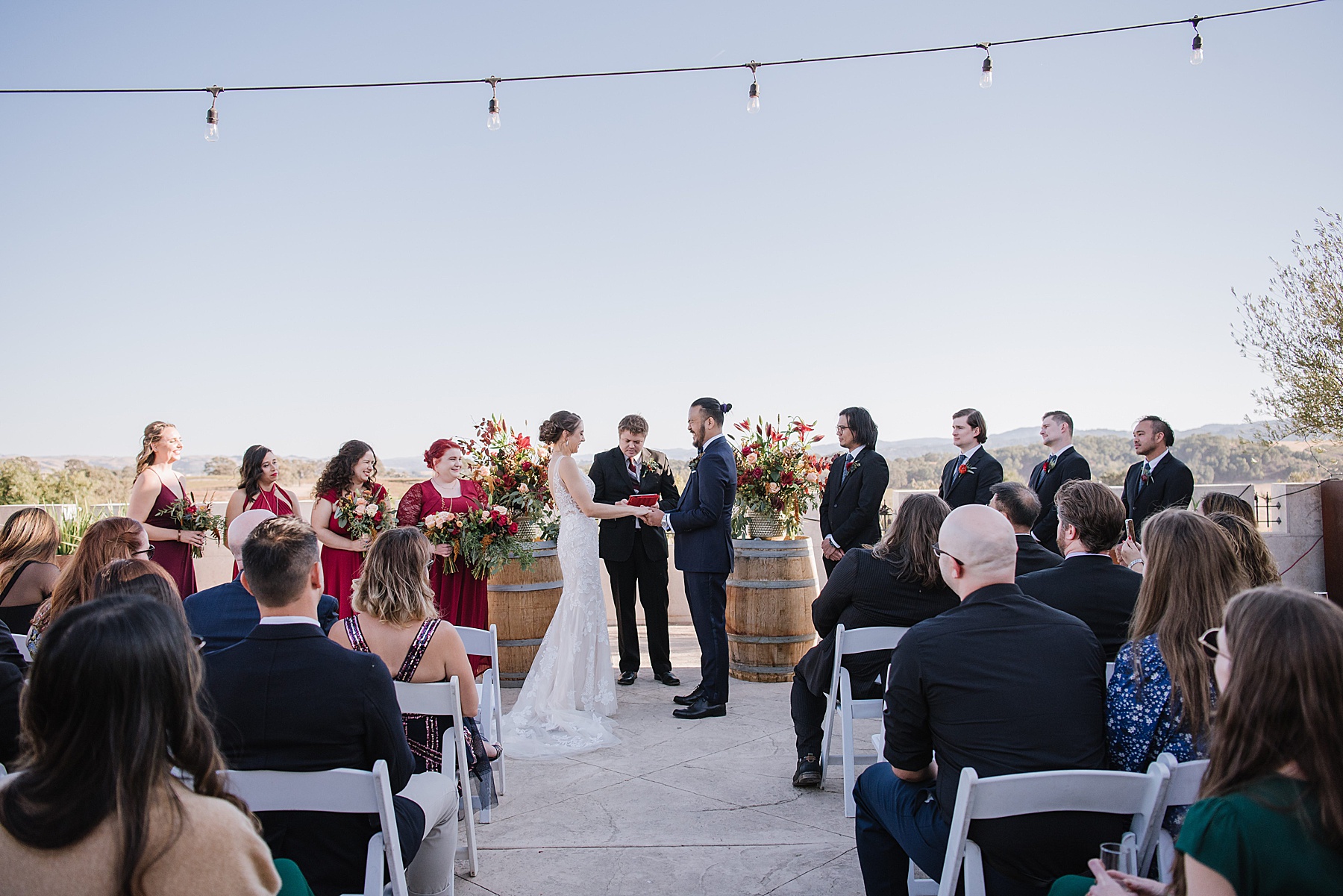 Tooth and Nail Winery Fall Wedding | Mr. & Mrs. San Luis
