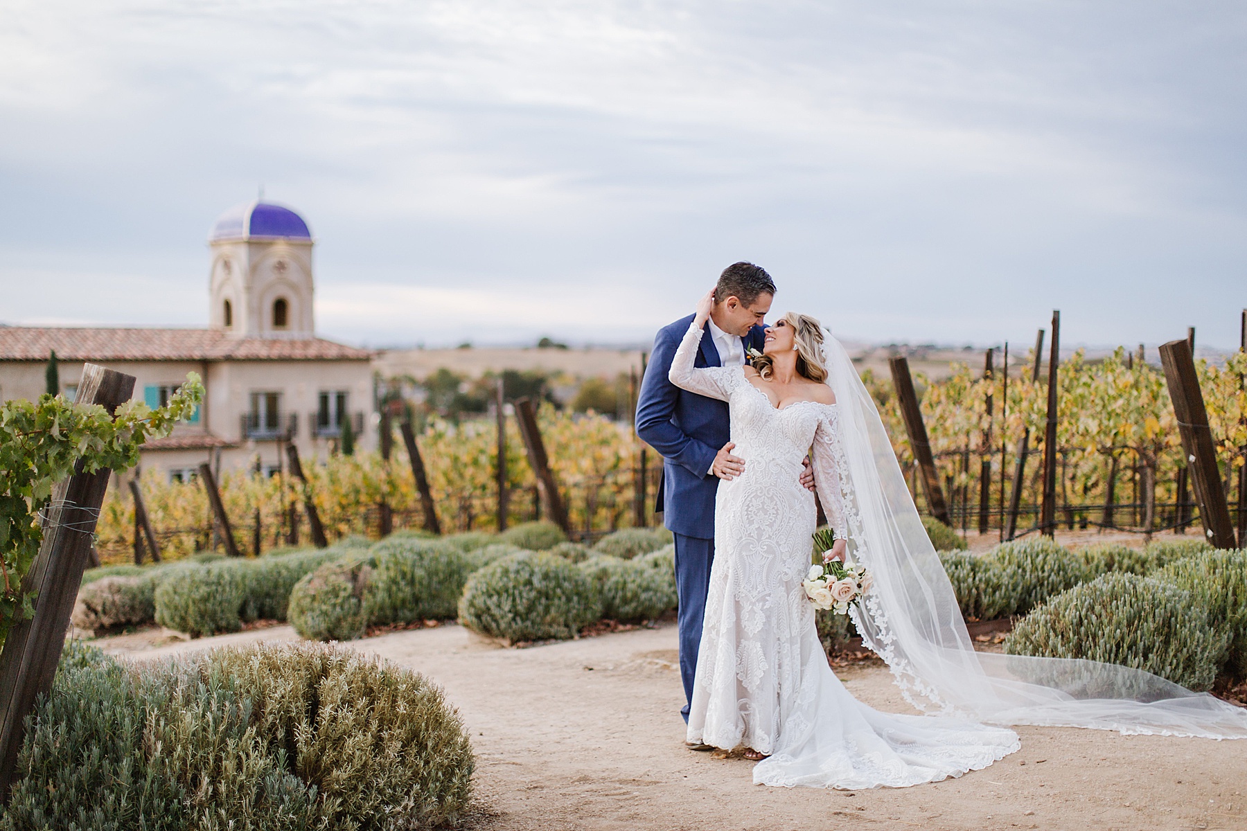Allegretto Vineyard Resort Paso Robles Fall Italian Wedding | Bonino