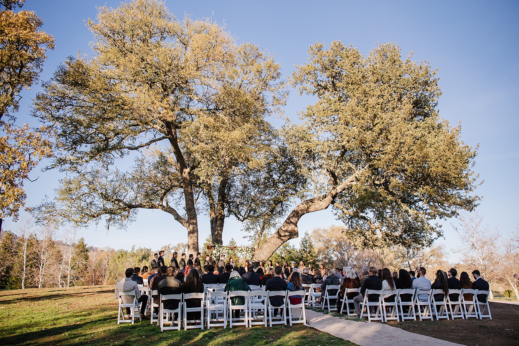 Winter Spanish Oaks Ranch, Santa Margarita California Wedding