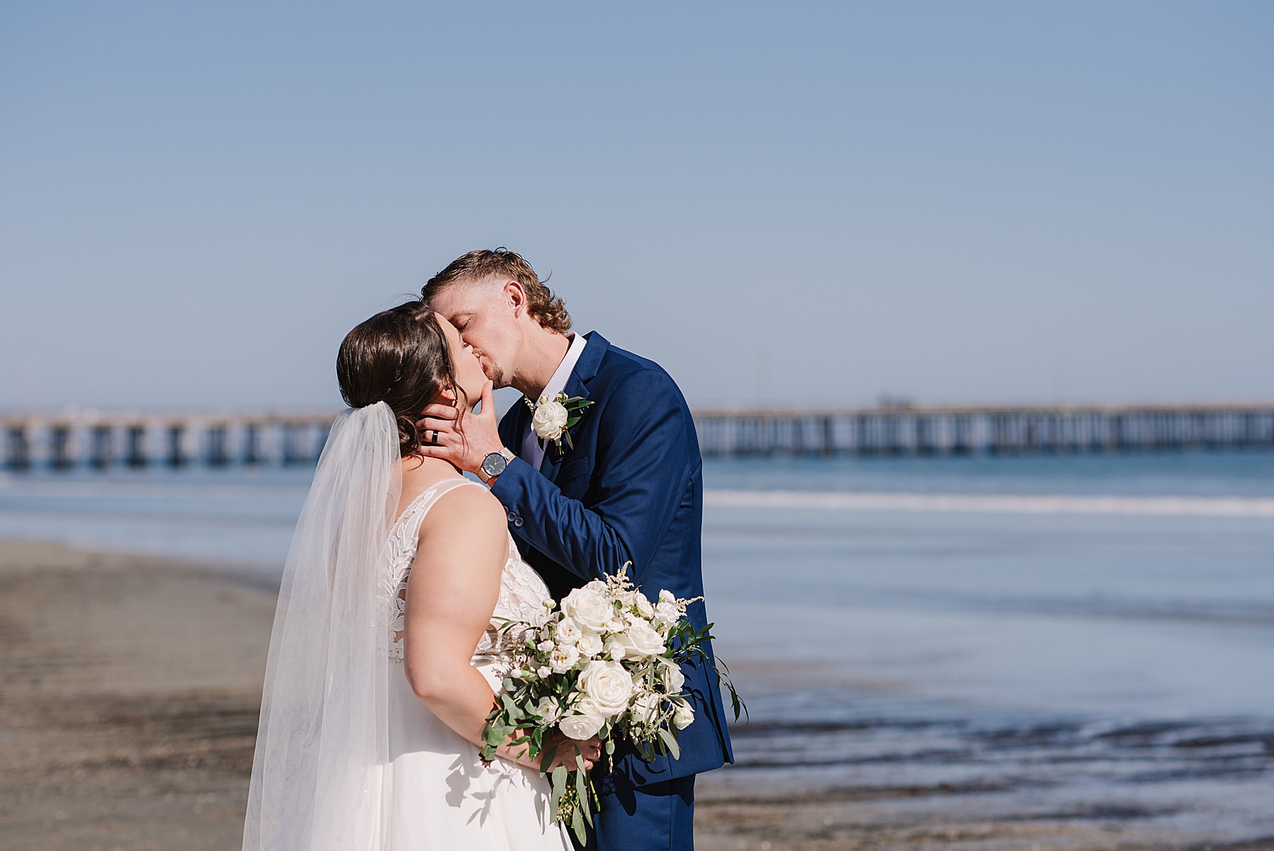 Avila Beach Lighthouse Suites intimate wedding ceremony