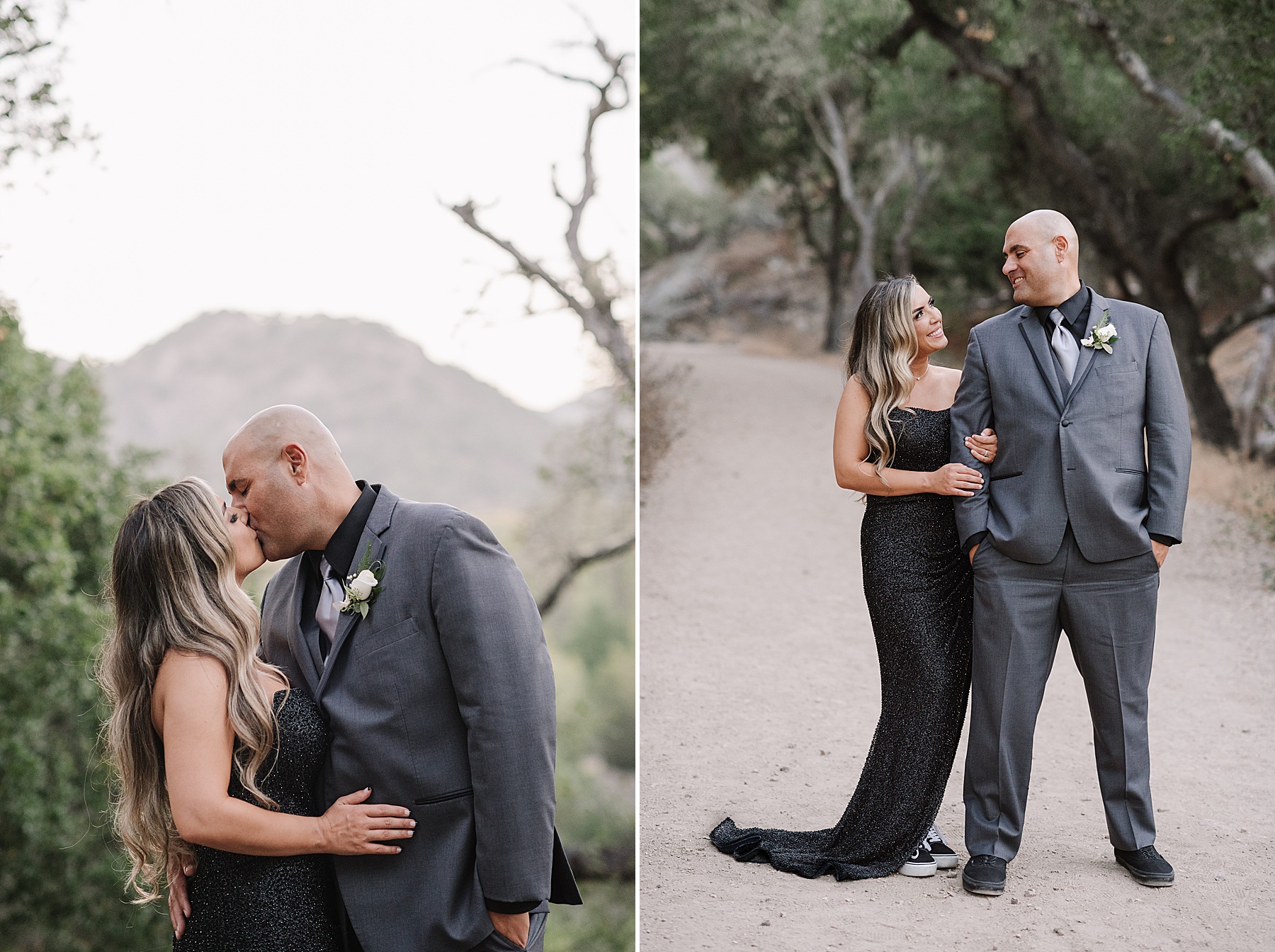 Non-Traditional Dark yet Elegant wedding at Sycamore Mineral Springs