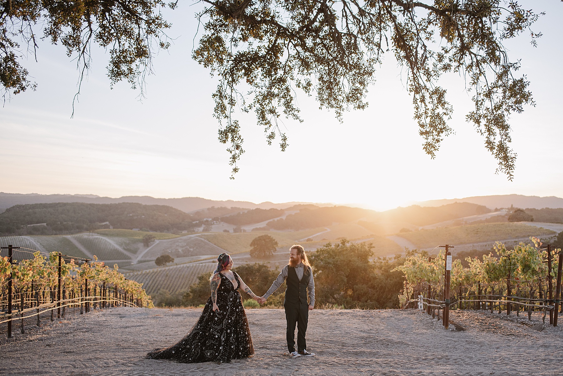 FANTASY-THEMED WEDDING AT NINER ESTATES IN PASO ROBLES, CALIFORNIA