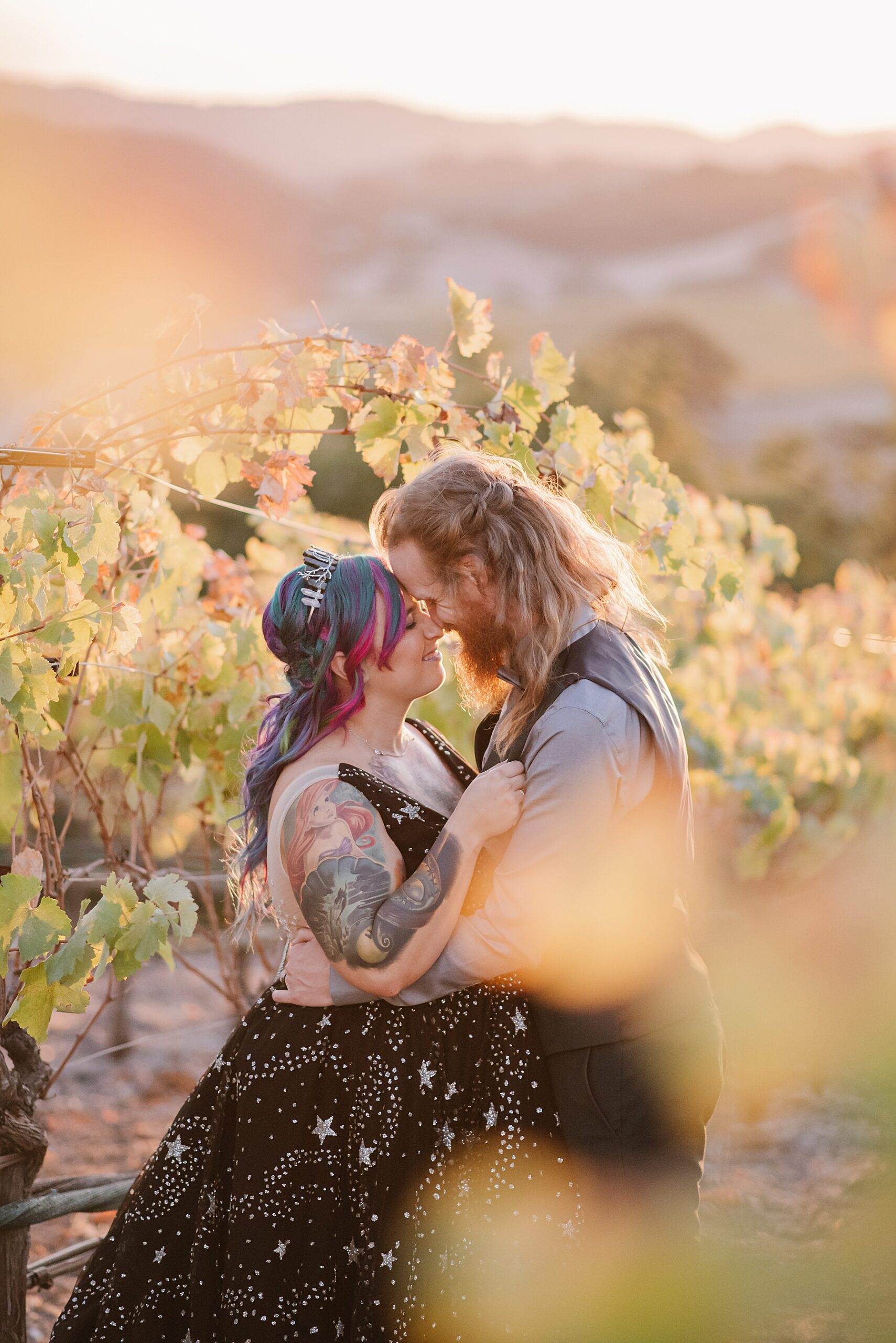 FANTASY-THEMED WEDDING AT NINER ESTATES IN PASO ROBLES, CALIFORNIA