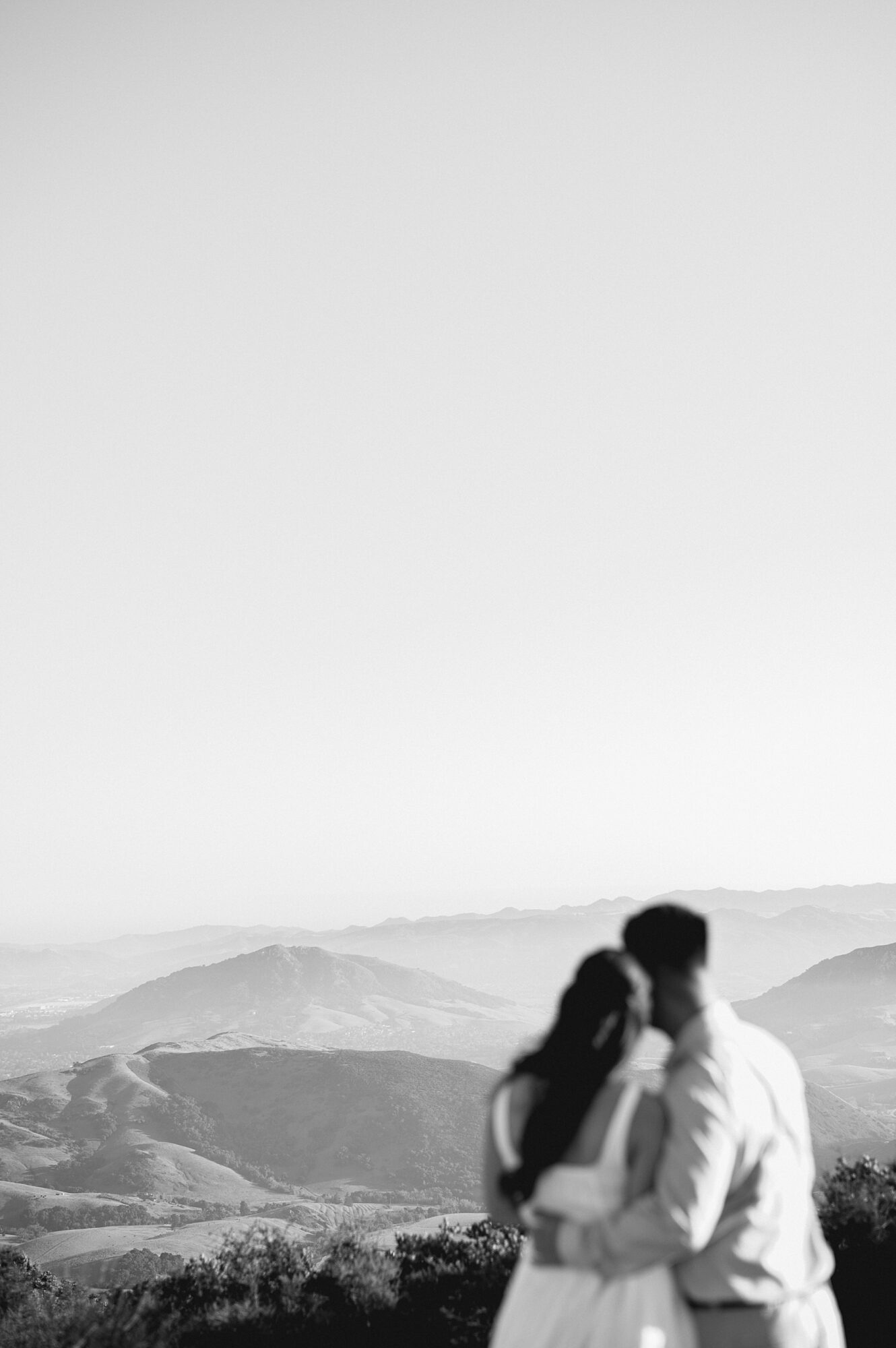 Nikkels Photography, a Central California Coast photographer, shares an engagement at Cuesta Ridge she was able to capture