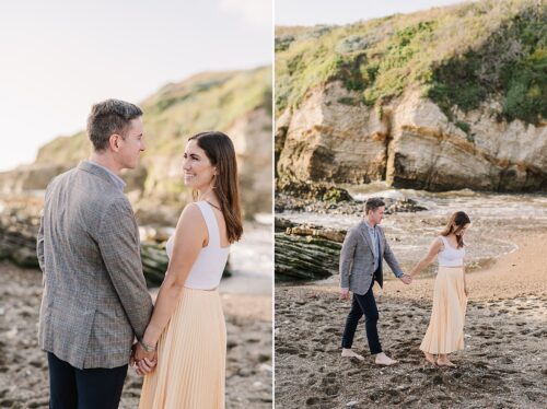 Montana De Oro Spring Engagement Session captured by SAN LUIS OBISPO WEDDING PHOTOGRAPHER, Nikkels Photography