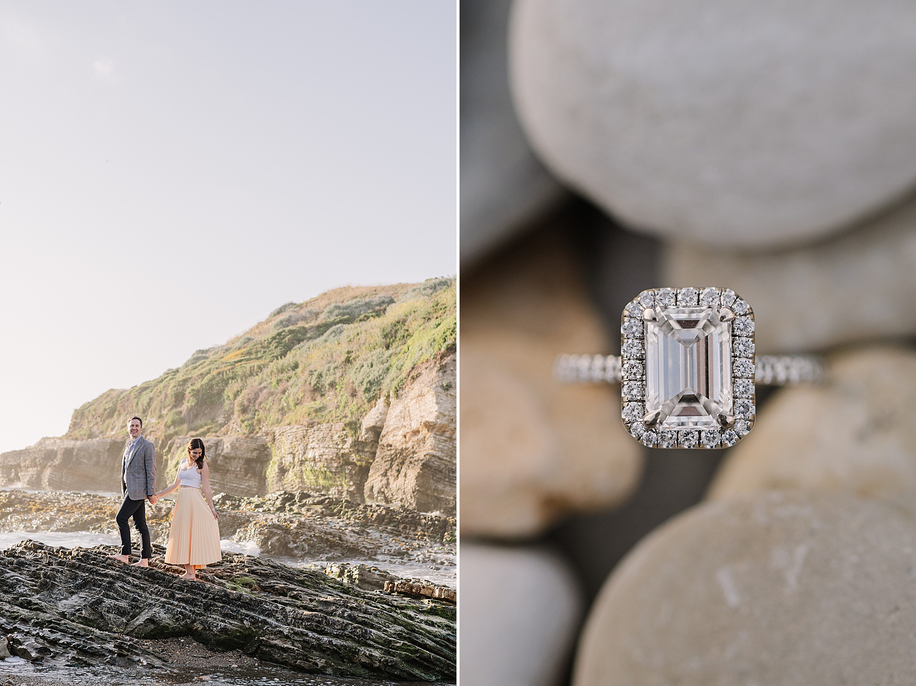 Montana De Oro Spring Engagement Session captured by SAN LUIS OBISPO WEDDING PHOTOGRAPHER, Nikkels Photography