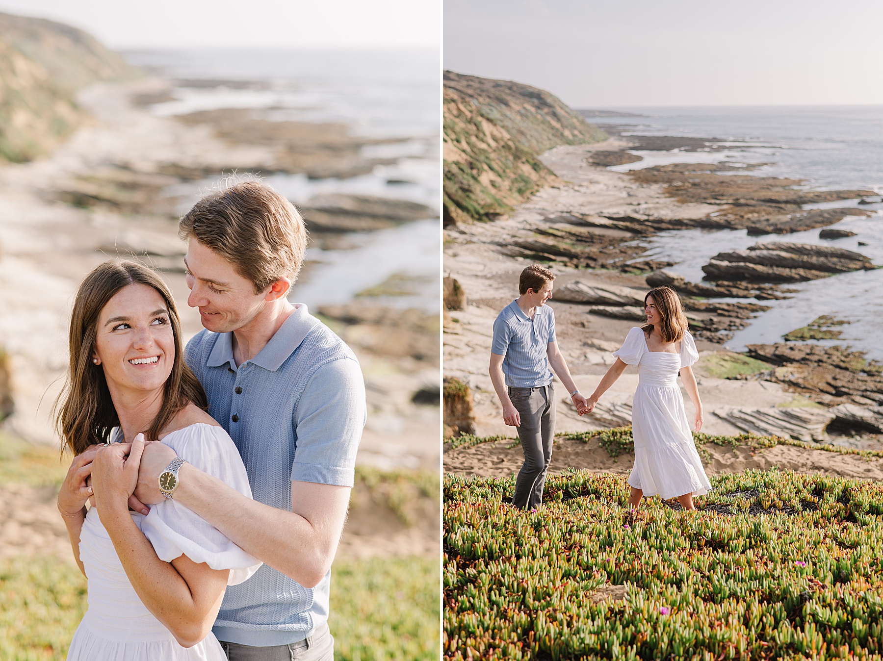 Nikkels Photography, SLO-county engagement photographer, shares inspiration for an adventurous engagement session at Hazards Canyon.