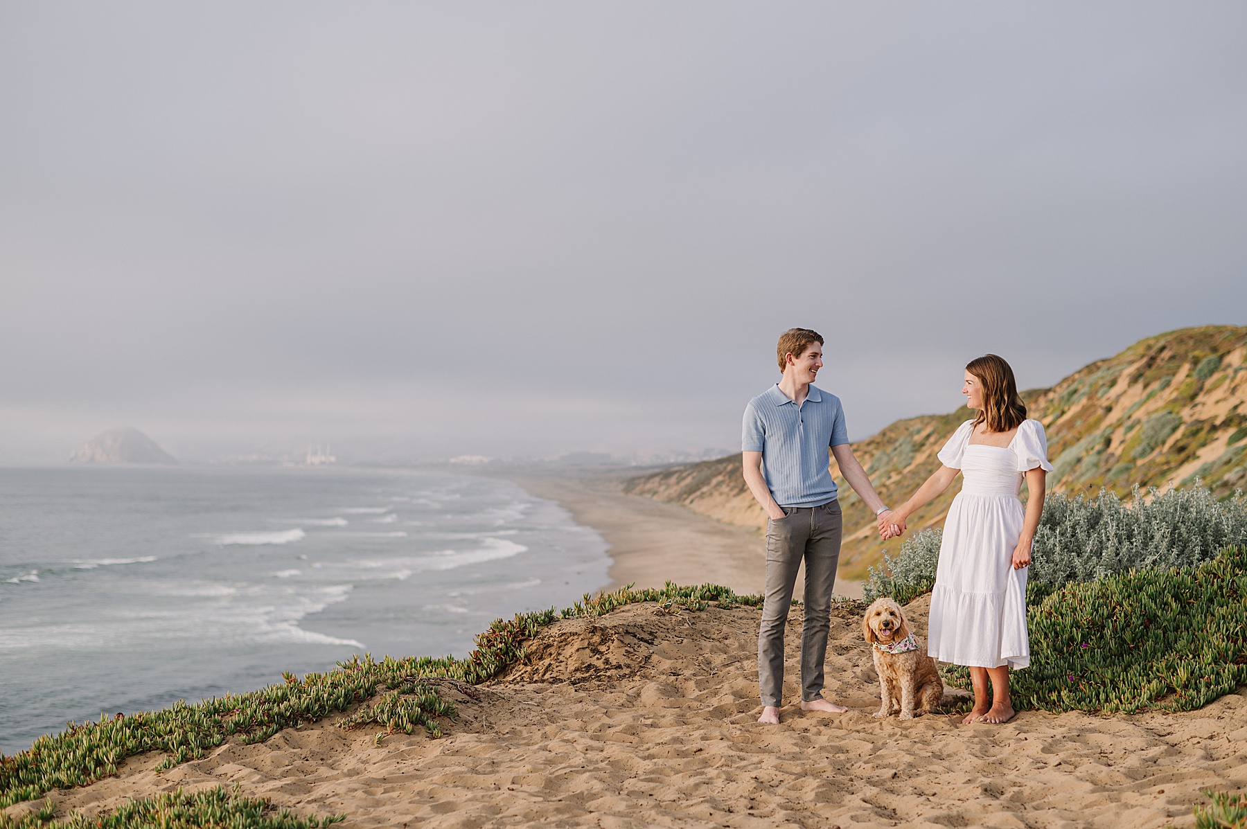 Nikkels Photography, SLO-county engagement photographer, shares inspiration for an adventurous engagement session at Hazards Canyon.