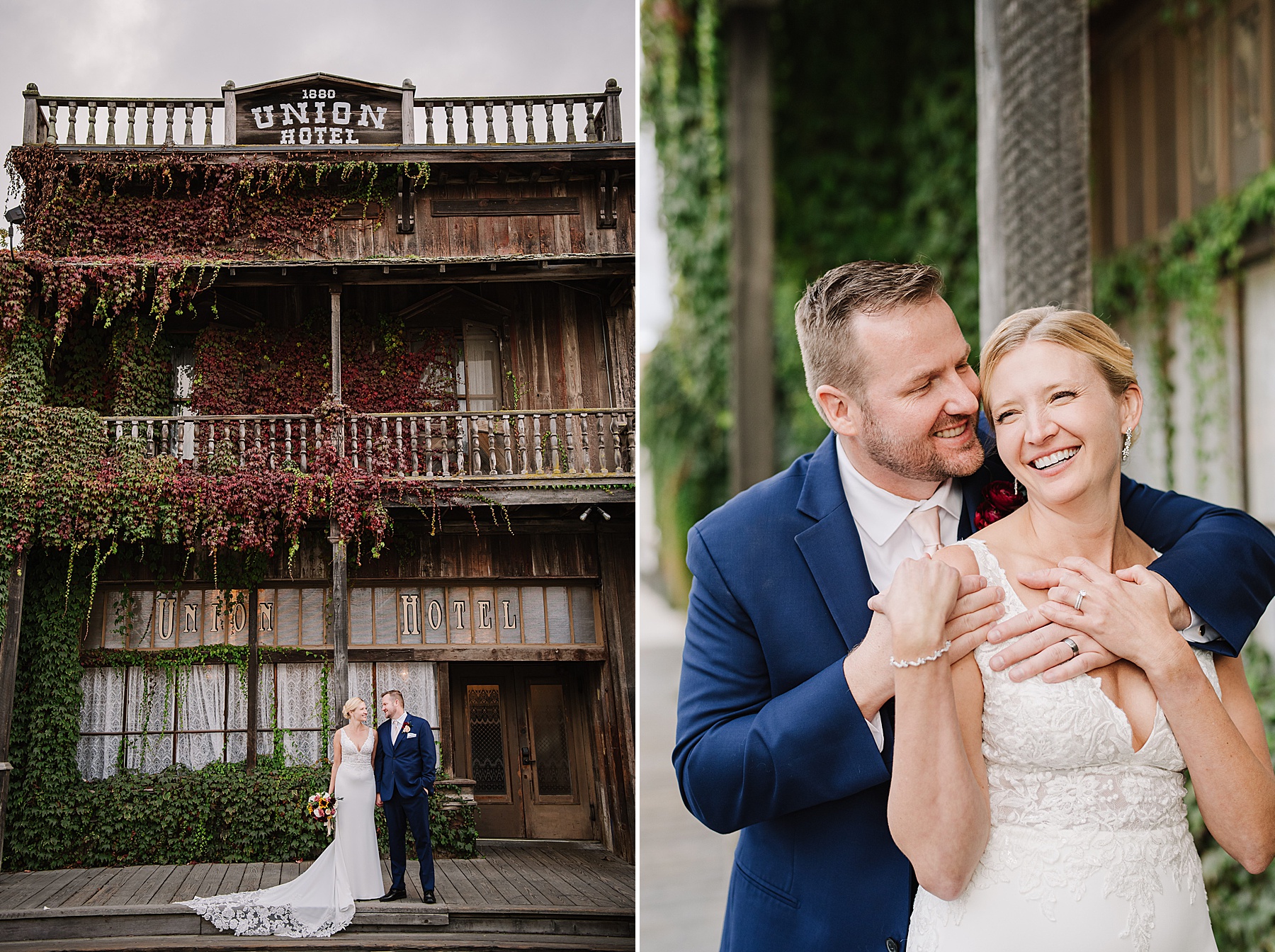 1880 Union Hotel Fall Wedding | Stacey & Will
