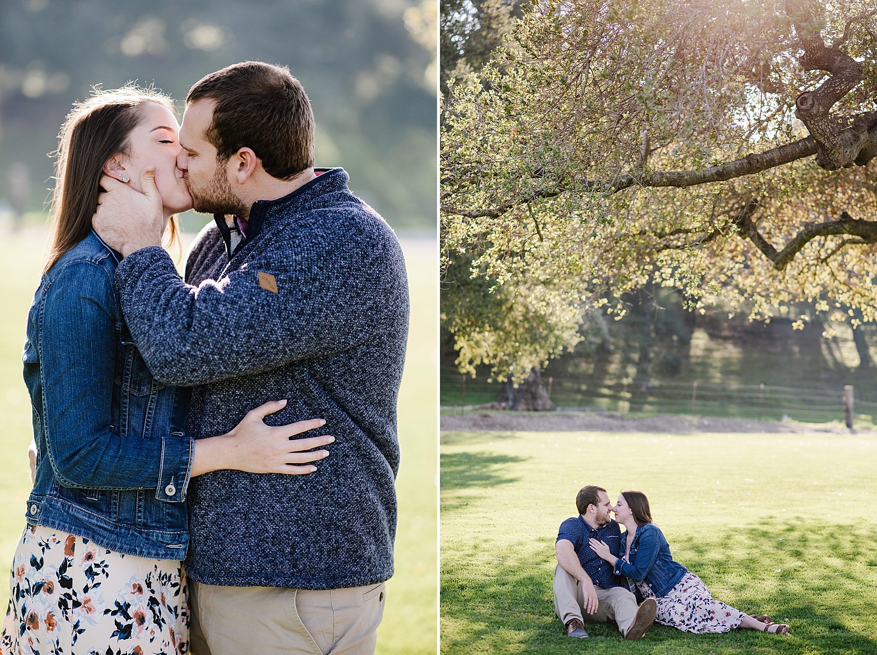 Thousand Hills Ranch Winter Engagement with Lindsay and Jake